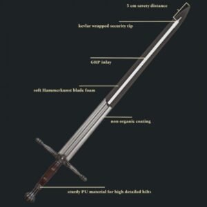 Lorenzo Longsword LARP Sword