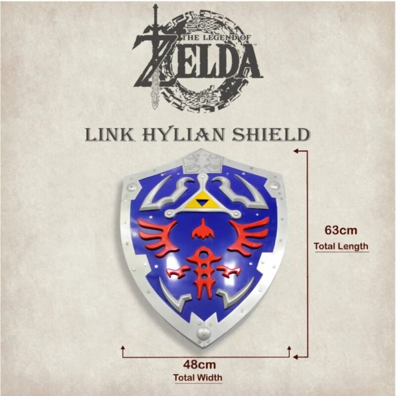 Link Hylian Shield lengend of Zelda Hero's Crest Collectible