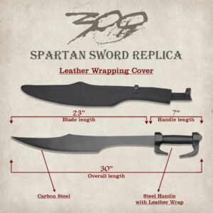 King Leonidas Spartan Sword Replica Collectible