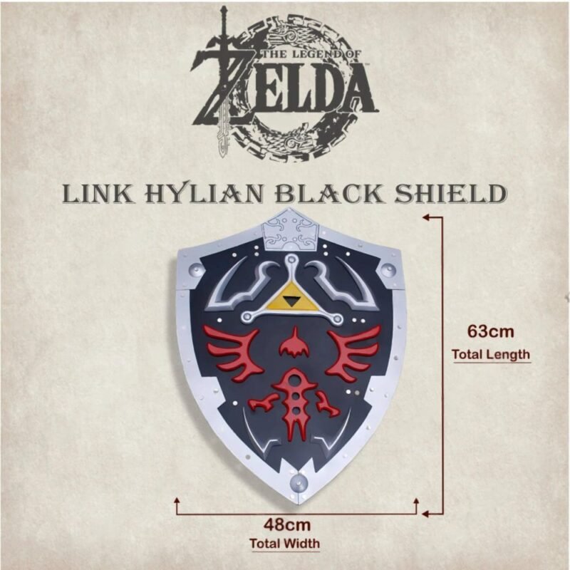 Link Dark Hylian Shield – Heros Shadow Crest 1 1