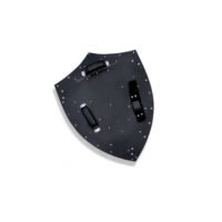 Dark Shadow Crest Hylian Shield Replica – Black Edition - Image 3