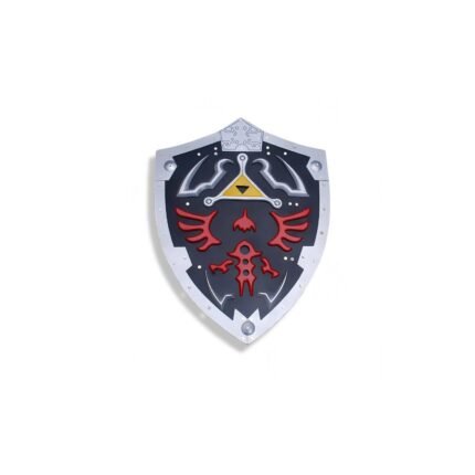 Dark Shadow Crest Hylian Shield Replica – Black Edition